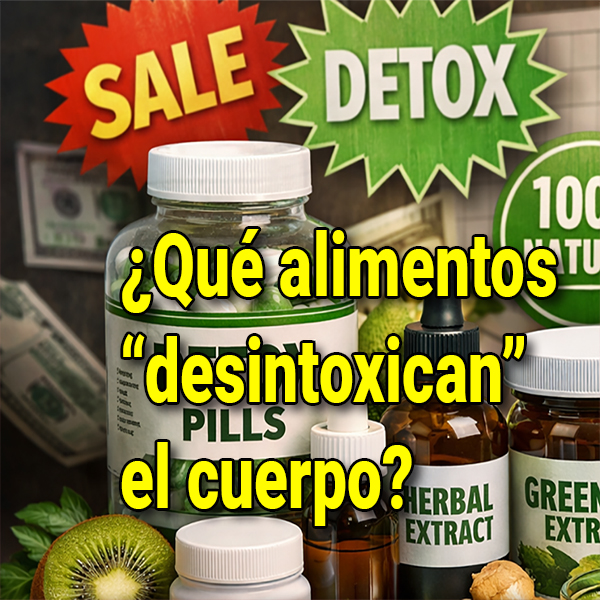 ¿Qué alimentos “desintoxican” el cuerpo?